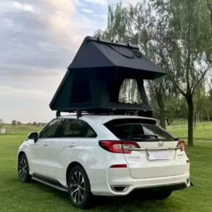 4 Person Aluminium Triangle Roof Toptent Tent Car Rooftop Camping Hardshell Roof Top Tent for Camping