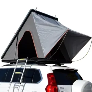4-Person Aluminum Hardshell Rooftop Tent for Camping