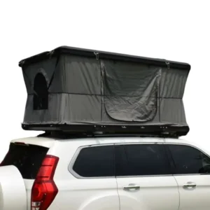 4-Person Hard Shell Aluminum Rooftop Tent for 4×4 Off-Road Vehicle Camping