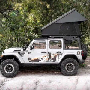 4-Person Hard-Sided Rooftop Tent Four-Season Waterproof UV 50+ Protection Quick Automatic Opening Model CRT-007