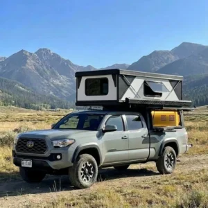 4 Person Lightweight Waterproof Modern Expanded Truck Topper Camper for F150