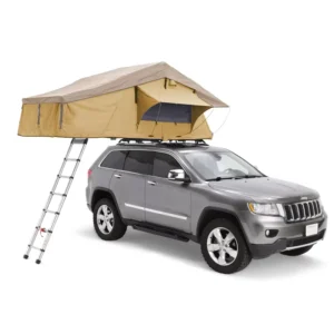 3-4 Person Canvas Soft Shell Rooftop Tent for Off-Road Camping