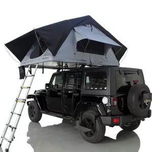 4-Person Soft Shell Rooftop Tent Waterproof Heavy-Duty 4×4 Off-Road Adventure Tent