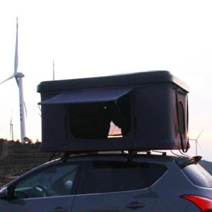 4 Person Triangle Inflatable Hardshell Aluminium Carbon Fiber Tent Oxford Fabric Rooftop Camping Car Top Tents