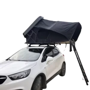 4 Person Waterproof Fabric Roof Top Tent Telescopic Ladder Skyview Windows for Off Road 4×4 Rooftop