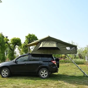 2 3 Person Outdoor 4x4Car Roof Top Tent Camper Quick Setup with Ladder and Mattress