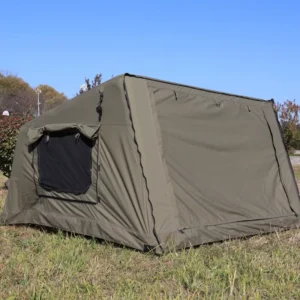 4 Season Windproof Inflatable Cabin Camping Tent With Removable Floor for Winter Glamping Festival Large Space