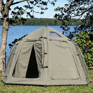 4.5m Diameter Dome Tent Waterproof Breathable Cotton Fabric Spherical Camping Tent for 5 8 People Family Outdoor Use