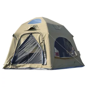4.5m Diameter Four Season Spherical Tent Expandable Canopy Outdoor Rainproof Sunshade Camping Inflatable Tent