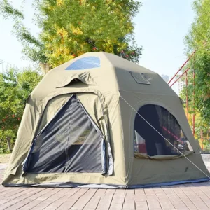 4.5m Inflatable Ball Tent 210D Polyester Cotton Waterproof Inflatable Dome Tent Outdoor Camping Air Tent