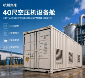 40FT Telecom Equipment Shelter Container Customized Outdoor Cabinet Shelter for Communication Base Station and Network Equipment
