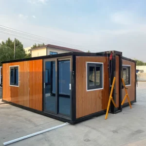 40Ft Expandable Sandwich Panel Prefabricated Container House Modern Design Ready Made Modular Unit for Hospital Use