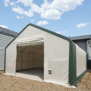 40ft Heavy Duty Prefab Dome Storage Shelter Weatherproof Outdoor Canopy for Construction Sites Farms & Logistics