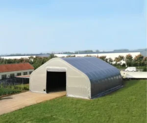 40’x80′ Fabric Structures Horse Riding Shelters