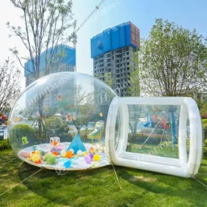4M Dia PVC Inflatable Transparent Bubble Tent for Advertising