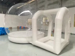4M PVC Adult & Kids Inflatable Bubble House Outdoor Bouncy Dome for Family Parties Backyard Bounce House Tent