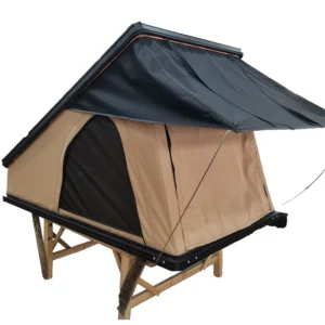 4WD Aluminium Rooftop Pop up Tent 3-4 Person Truck Aluminum Hard Shell Roof Top Truck Roof Tent for Car