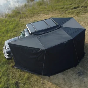 270 Degree Car Awning with Annex Room Waterproof Enclosed Tent for Overlanding Camping