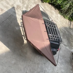 4WD Foxwing Freestanding Car Side Tent 270-Degree Sunshade Rooftop Awning with Double PVC Layers for Camping