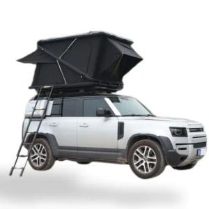 4WD Insulated Oxford Fabric 100% Waterproof 4 Person Aluminum Z Shape 4 season Dual Vertical Lift Hard Shell Rooftop Tent