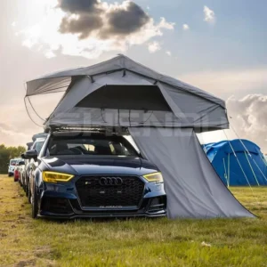 4WD Off-Road Waterproof Soft Shell Lightweight SUV Car Rooftop Tent with Annex