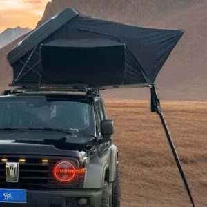 4WD Overland 4×4 Hardtop Truck Car Hard Top Roof Tent Roof Top Tent Hard Shell Aluminum Roof Top Tent for Camping