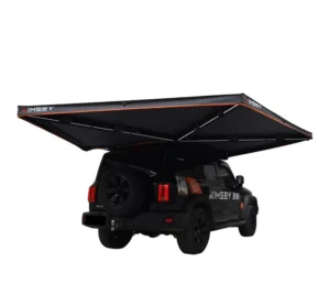 4WD Rooftop Tent Waterproof Camping Hard Shell Aluminum 270-Degree Awning Tent