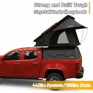 4X4 Aluminum Hardshell Rooftop Tent for Outdoor Camping and Pickup Truck Clamshell Roof Tent