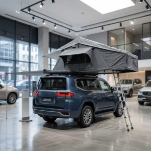 4X4 Camping Car Roof Top Tent 5 Person Add on Room Aluminum Large With Annex