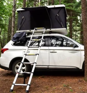 4X4 Camping Waterproof CarTop Auto Roof Tent Factory Custom Design White Hard Shell Camper Trailer Truck SUV Rooftop Tent