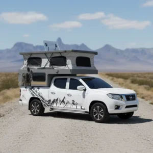 4X4 High Performance Aluminum Truck Slide In Camper Travel Trailer for Road Trips