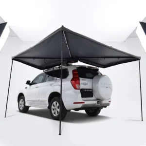 4X4 Off Road Car Side Awning 270 Degree 600D Oxford Free Standing Vehicle Awning for Outdoor Camping