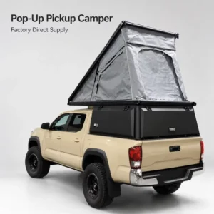 4X4 Waterproof 6Ft Steel Pickup Hardtop Topper Camper Truck Canopy Pickup Hardtop Topper for Tundra and Tacoma