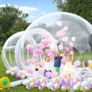 4m 5m Foldable Transparent Inflatable Bubble Dome Tent Jumping House