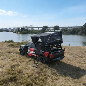 4wd Side Opening Rooftop Tent 4 Person XL Aluminum with Sky Window