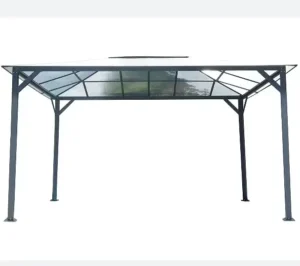 4x3m 12㎡ Outdoor Metal Hardtop Gazebo Canopy