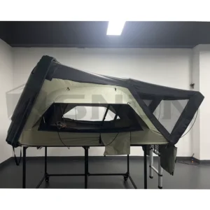 4×4 ABS Side Opening Roof Top Tent Lightweight Folding Rooftop Tent with Large Window