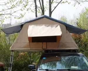 4×4 Auto Accessories Adventure Camping Tent Waterproof Overland Roof Top Car Tent Aluminum Poles Automatic Build Roof Tent