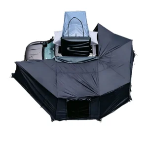 4×4 Awning 270 Degree Camping SUV Car Side Roof Awning Hard Shell Tent 270 Awning with Walls
