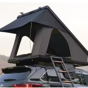 4×4 Camping Accessories 3 4 Person Aluminum Hard Shell Roof Top Tent Four season Clamshell Design Double Layer Eco Friendly