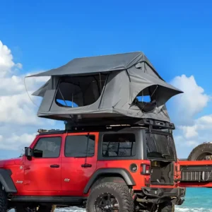 4×4 Family Soft Shell Rooftop Tent, Waterproof, 420D Oxford Cloth, Quick Automatic Opening, Four-Season