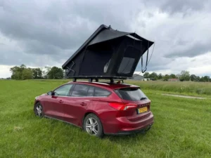 4×4 Hardshell Roof Top Tent Aluminum Hard Shell for Classic Vehicle Camping Rooftop Roof Top Tent