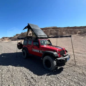 4×4 Lightweight Roof Top Tent Aluminum Shell Car
