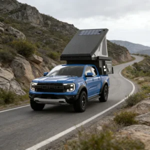 4×4 Luxury Off Road Motorhome Camper Van Australia Standard Pick up Car Caravan With Tent