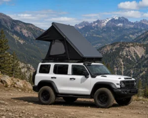 4×4 Off-Road Triangle Folding Hydraulic Car Rooftop Tent