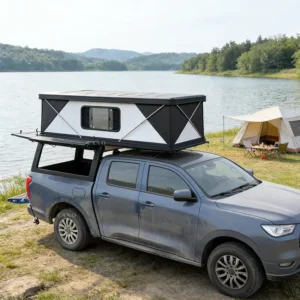 4×4 Offroad Hard Sided Overland Rooftop Tent Pop up Pickup Truck Camper for Jeep Gladiator Hilux