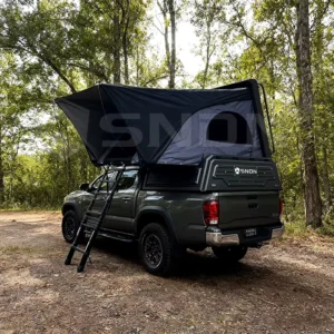 4×4 Offroad Waterproof Aluminum Alloy Hard Shell Rooftop Tent for Pickup Truck Four-Season Quick Automatic Opening