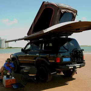 4×4 Oxford Hard Shell Roof Top Tent for SUV Truck Waterproof Quick Setup Four Season Outdoor Camping