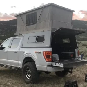 4×4 Pickup Truck Soft Roof Top Tent Camper Topper Aluminum Canopy for GMC RAM Amarok Toyota Hilux