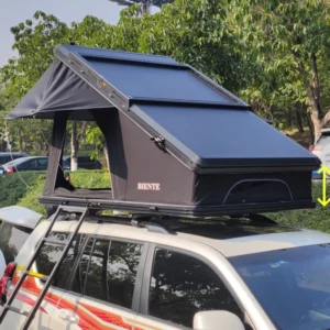 4×4 RTT Hard Shell Rooftop Tent 2-3 Person Camping for Jeep SUV Truck Van